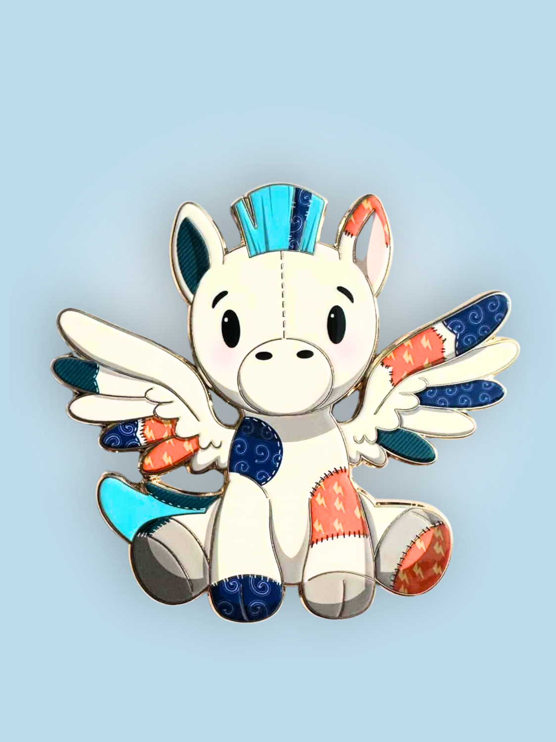 Plushie Patch Pals - Pegasus Fantasy Pin