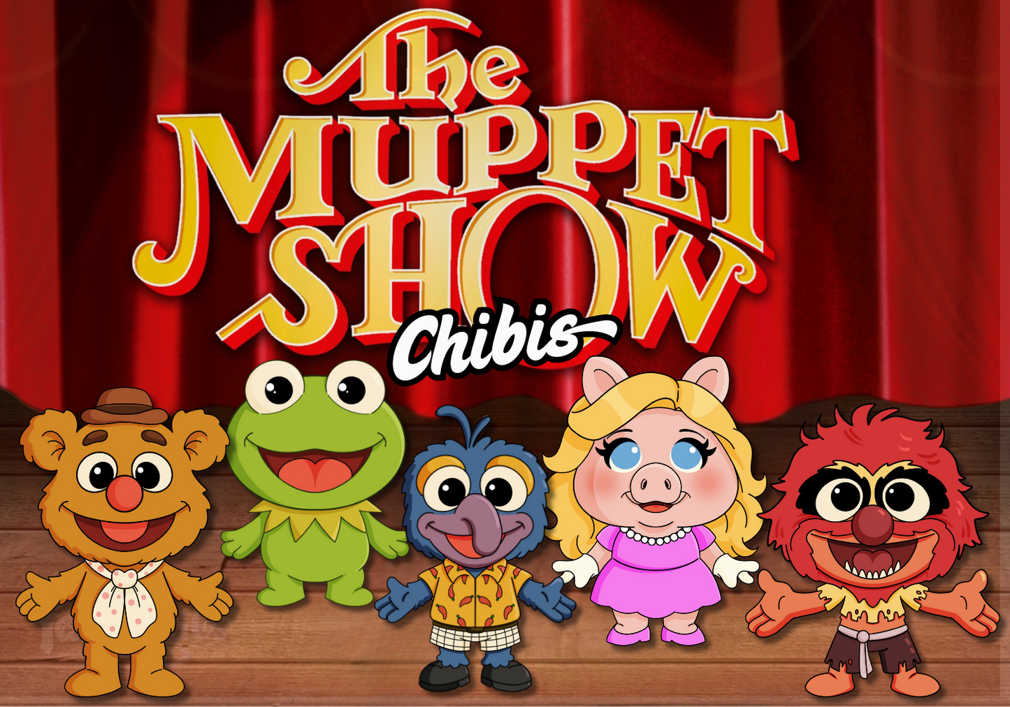 Muppets Chibi Series Fantasy Pin