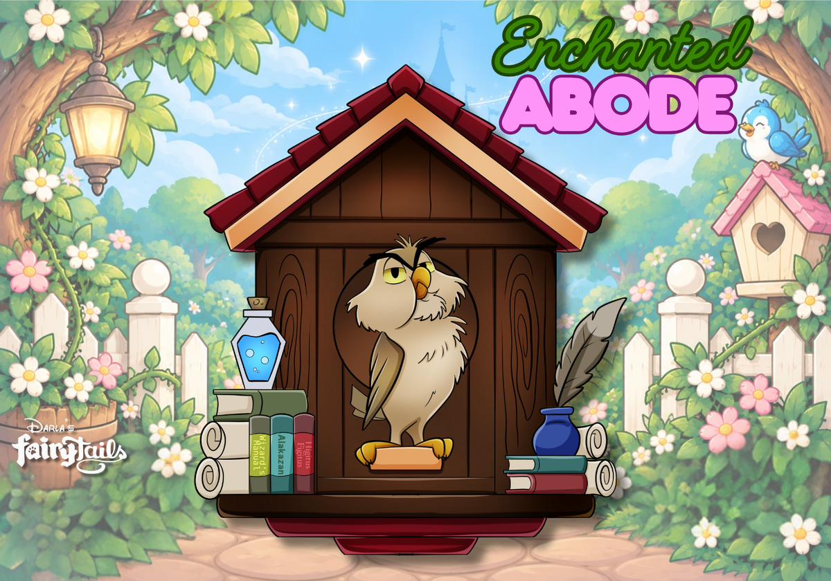 PRESALE - “Enchanted Abode” Archimedes Inspired Fantasy Pin