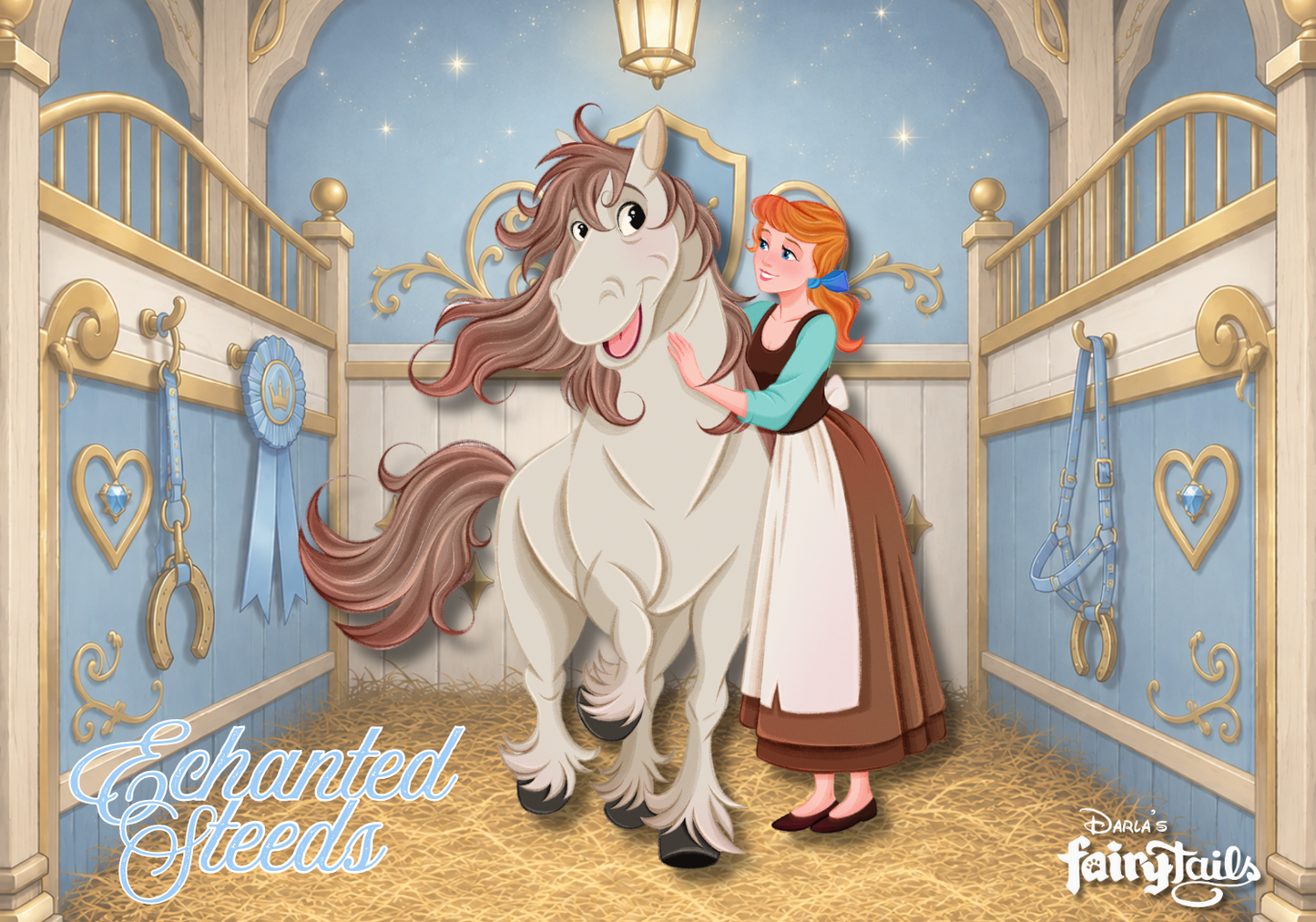 PRESALE “Enchanted Steeds” Cinderella & Major Fantasy Pin