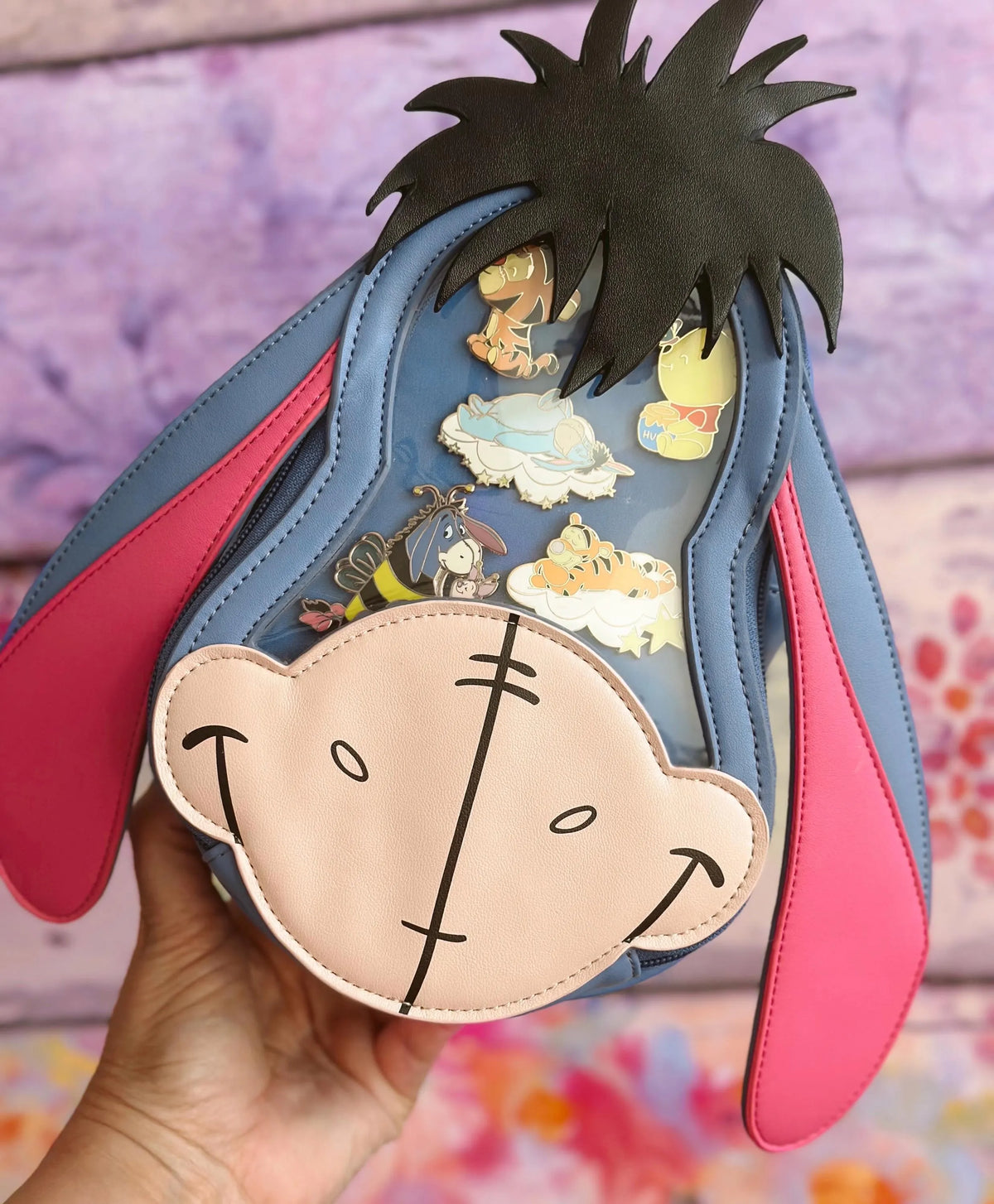 Eeyore Inspired ITA Pin Bag