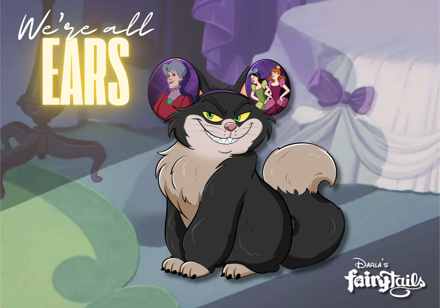 PRESALE - "We're All Ears" Lucifer Fantasy Pin