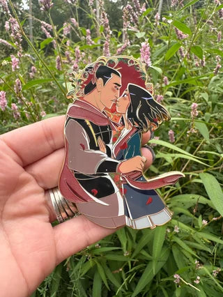 Love in Bloom Mulan LE30 Fantasy Pin by The Pin Coop