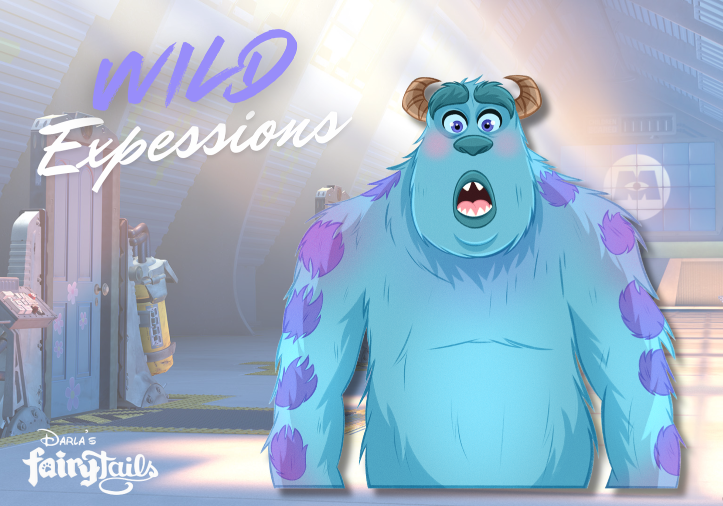 PRESALE - “Wild Expressions” Sulley Fantasy Pin