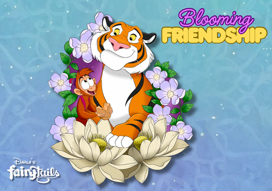 PRESALE - “Blooming Friendship" Raja & Abu Fantasy Pin