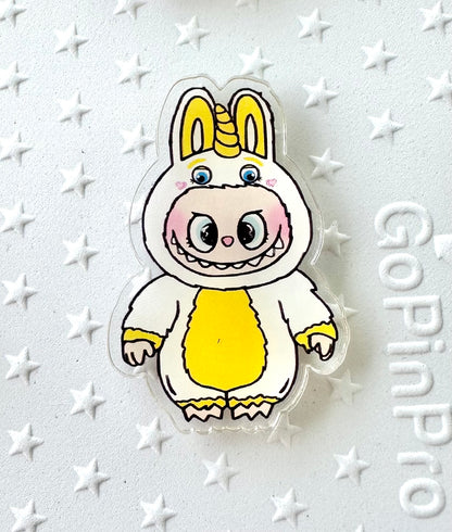 Labubu dressed as Toy Story Characters Acrylic Pin