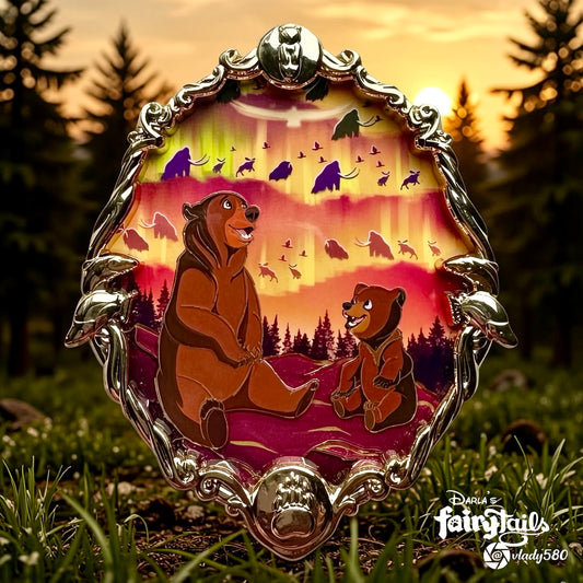 Golden Tails Brother Bear LE30 Disney Fantasy Pin