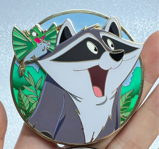 Meeko & Flint Profile "Enchanted Expressions" Fantasy Pin
