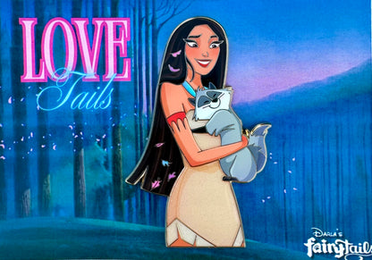 Love Tails Pocahantas & Meeko Fantasy Pin