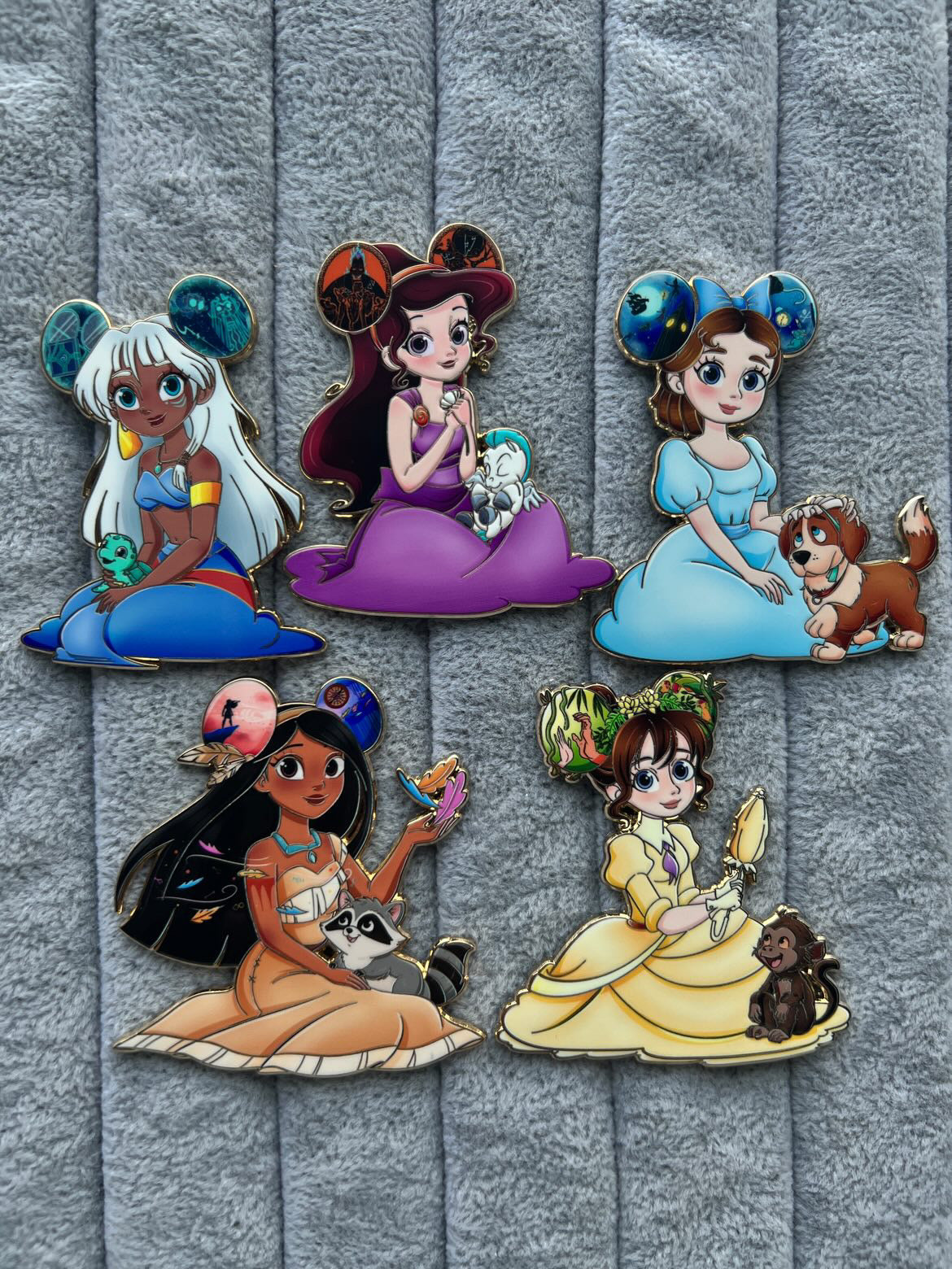 "We're All Ears" Megara Fantasy Pin