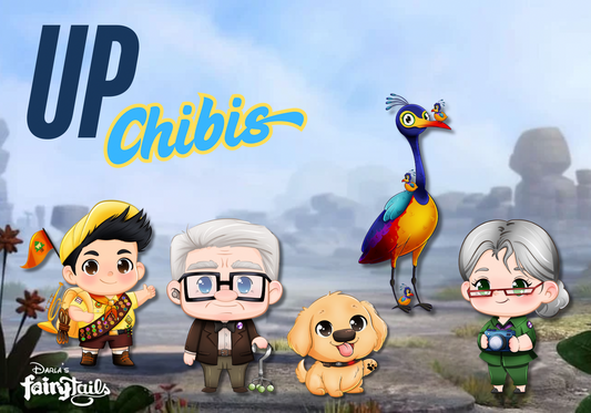 PRESALE -Up Chibi Series 1 Fantasy Pins