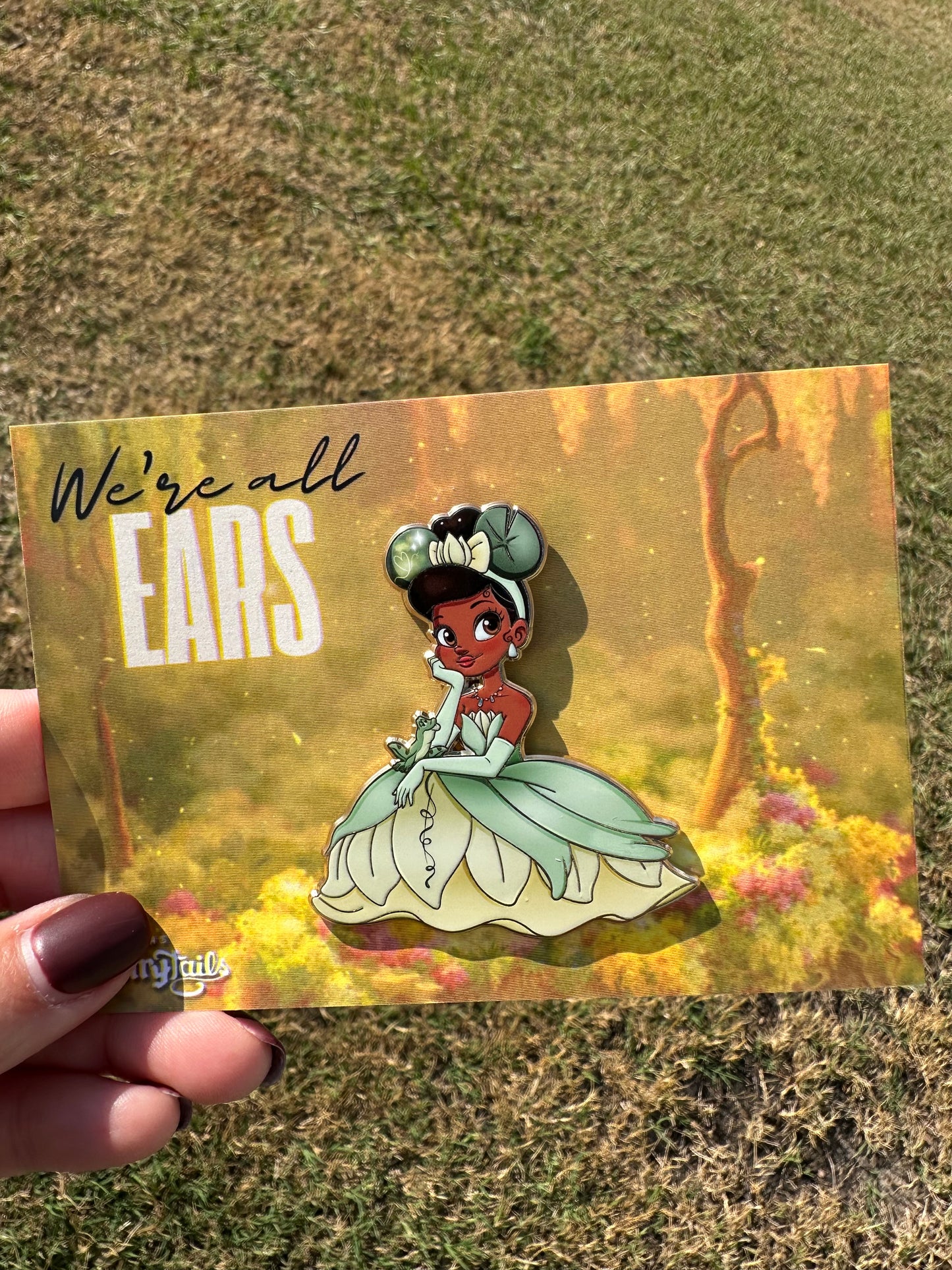"We're All Ears" Tiana Fantasy Pin