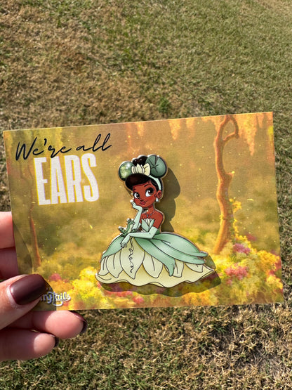 "We're All Ears" Tiana Fantasy Pin