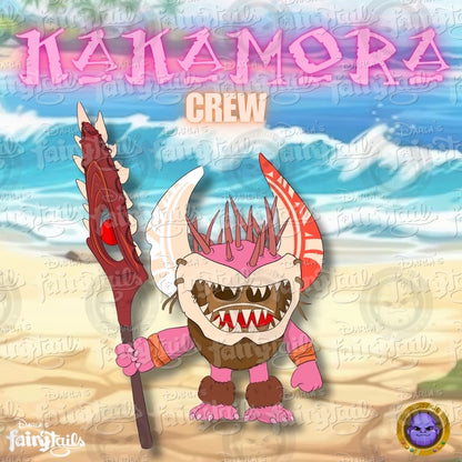 PRESALE - Kakamora Crew Set of 4 LE30 Disney Moana Fantasy Pin