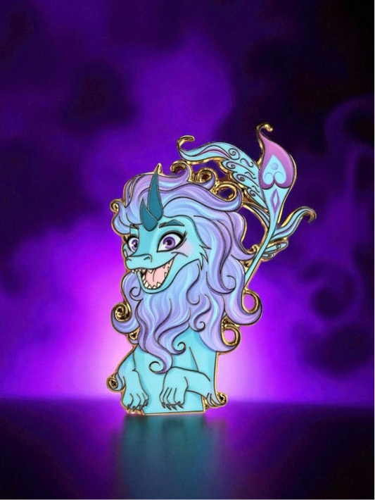 Wild Expressions Sisu Dragon Fantasy Pin