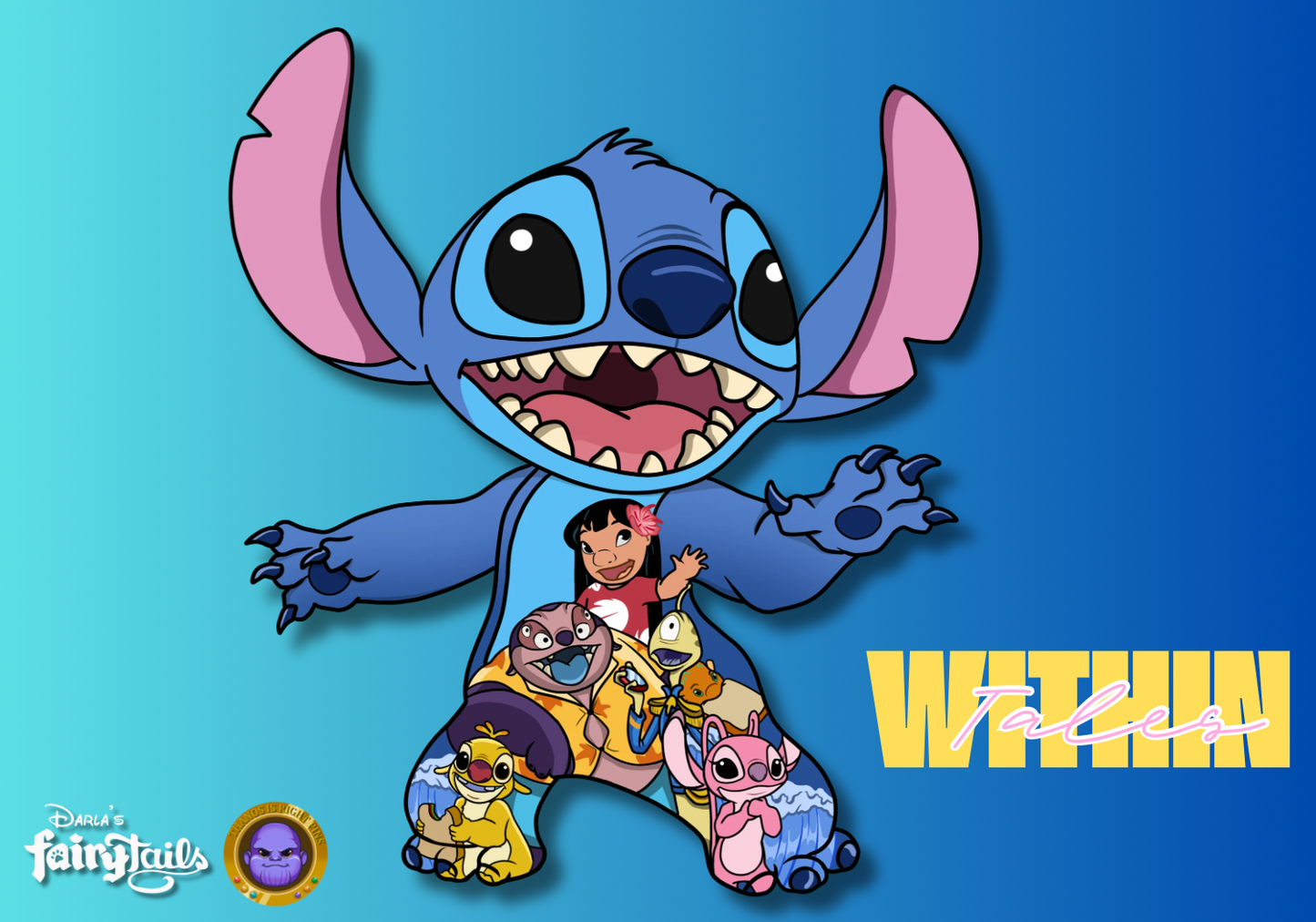 PRESALE - “Tales Within” Stitch Fantasy Pin