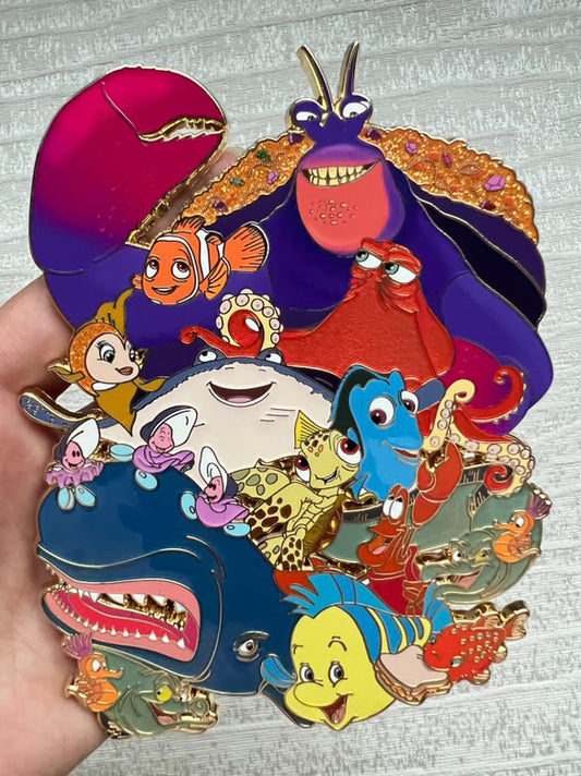 Sea Crew LE60 Jumbo Disney Sea Fantasy Pin