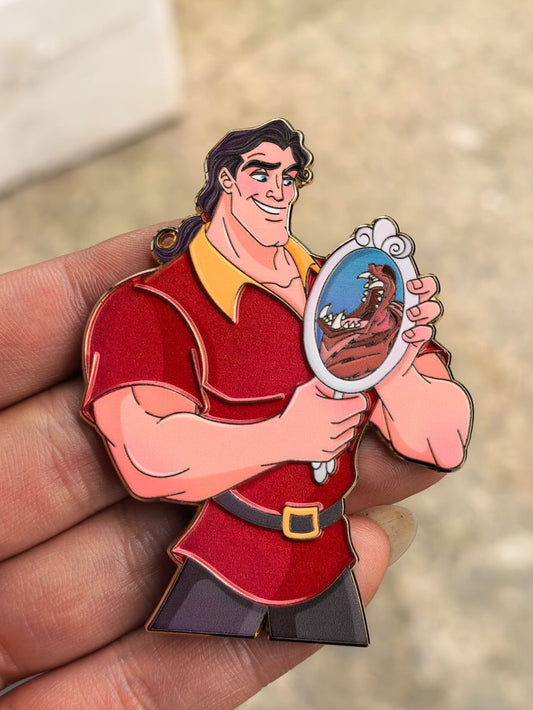 "Evil Tails" Gaston Fantasy Pin