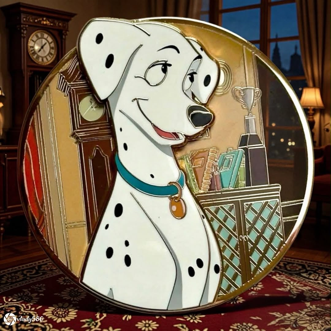 “Enchanted Expressions" Perdita Profile Fantasy Pin