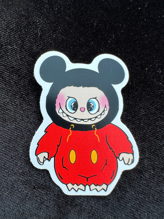 Labubu Mickey Sticker