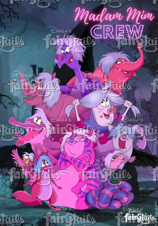 PRESALE - Madam Mim Crew LE60 Jumbo Fantasy Pin