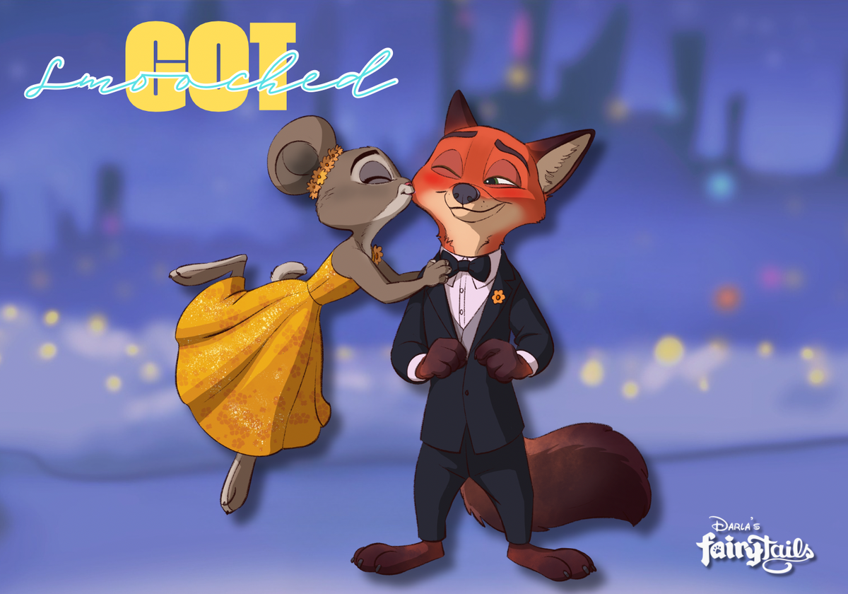 PRESALE - "GOT SMOOCHED" Nick & Judy Fantasy Pin