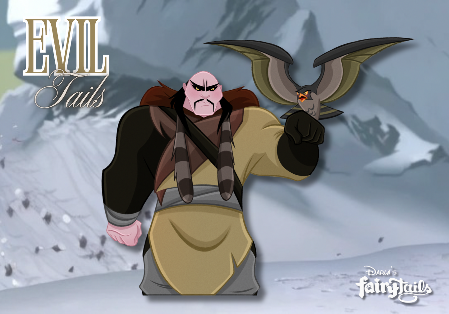 PRESALE - "Evil Tails" Shan Yu Fantasy Pin