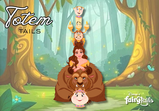 PRESALE - “Totem Tails” Beauty & the Beast Fantasy Pin