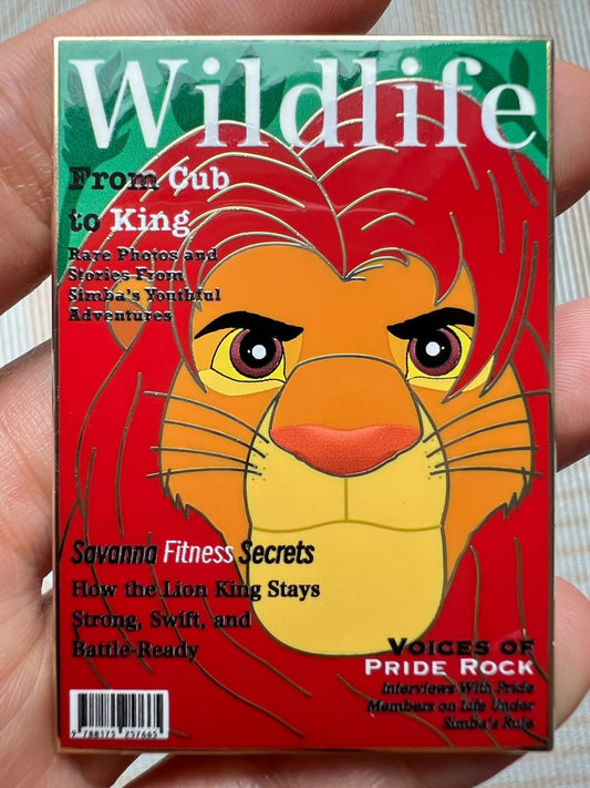 PRESALE - "Critter Chronicles" Simba Fantasy Pin