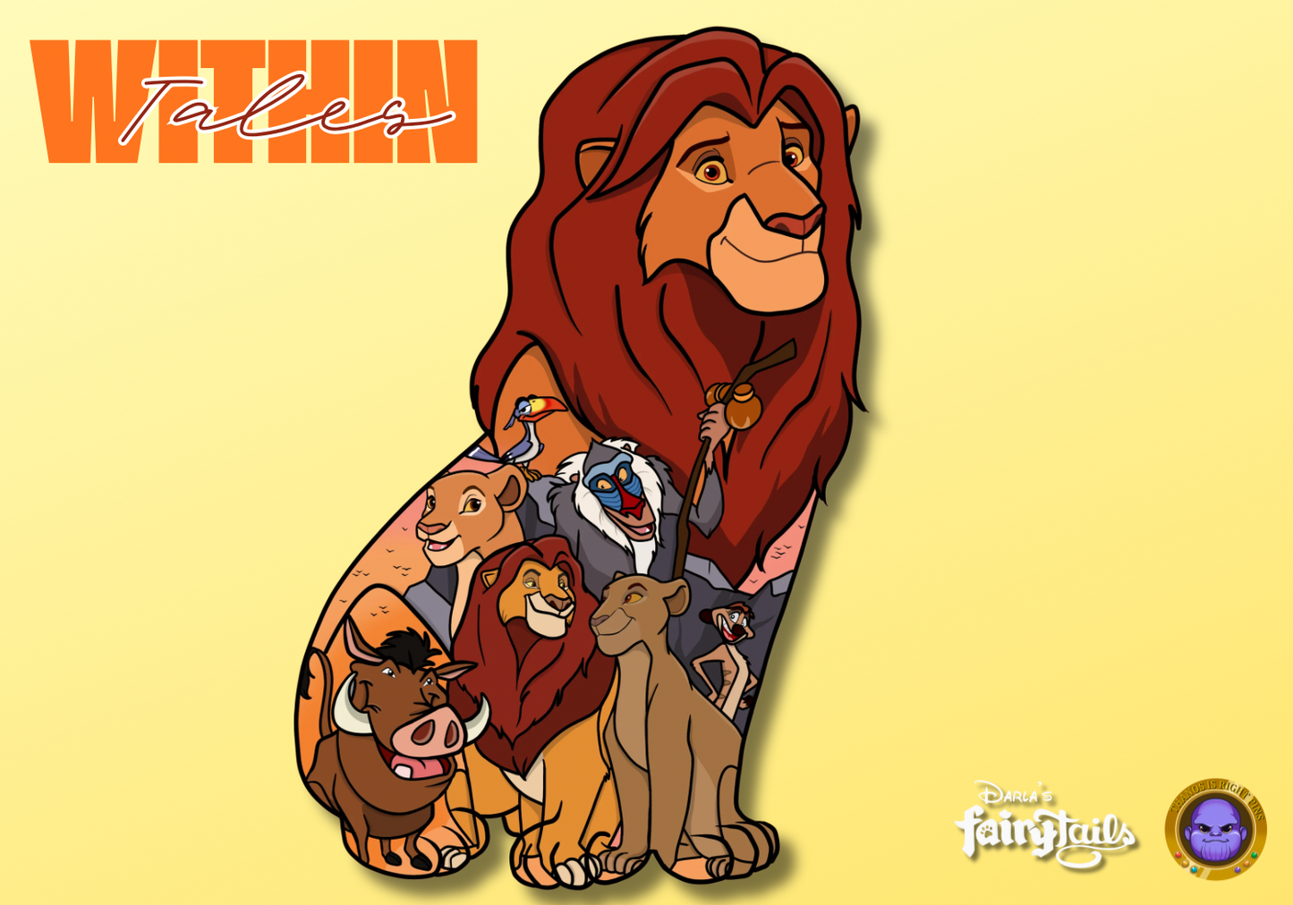PRESALE - “Tales Within” Simba Fantasy Pin