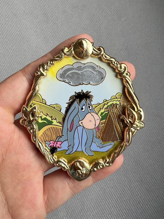 Golden Tails Eeyore LE30 Disney Fantasy Pin