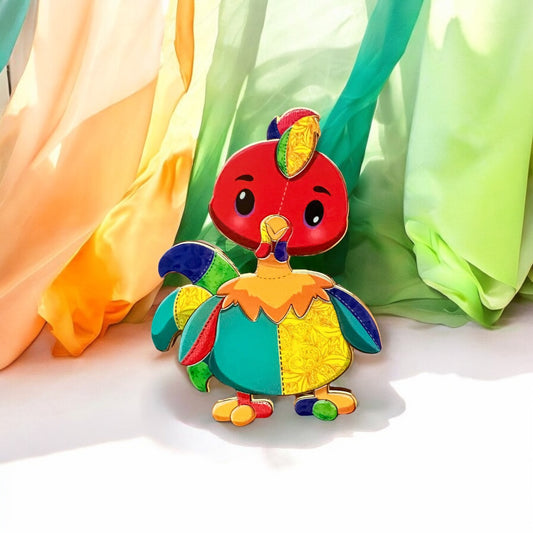 Plushie Patch Pals - Hei Hei Fantasy Pin