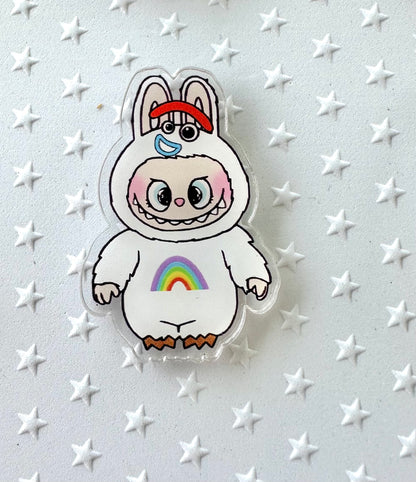 Labubu dressed as Toy Story Characters Acrylic Pin