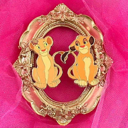 Disney Lion Kings Nala & Simba "Purrfect Together" Fantasy Pin