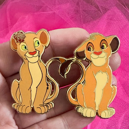 Disney Lion Kings Nala & Simba "Purrfect Together" Fantasy Pin