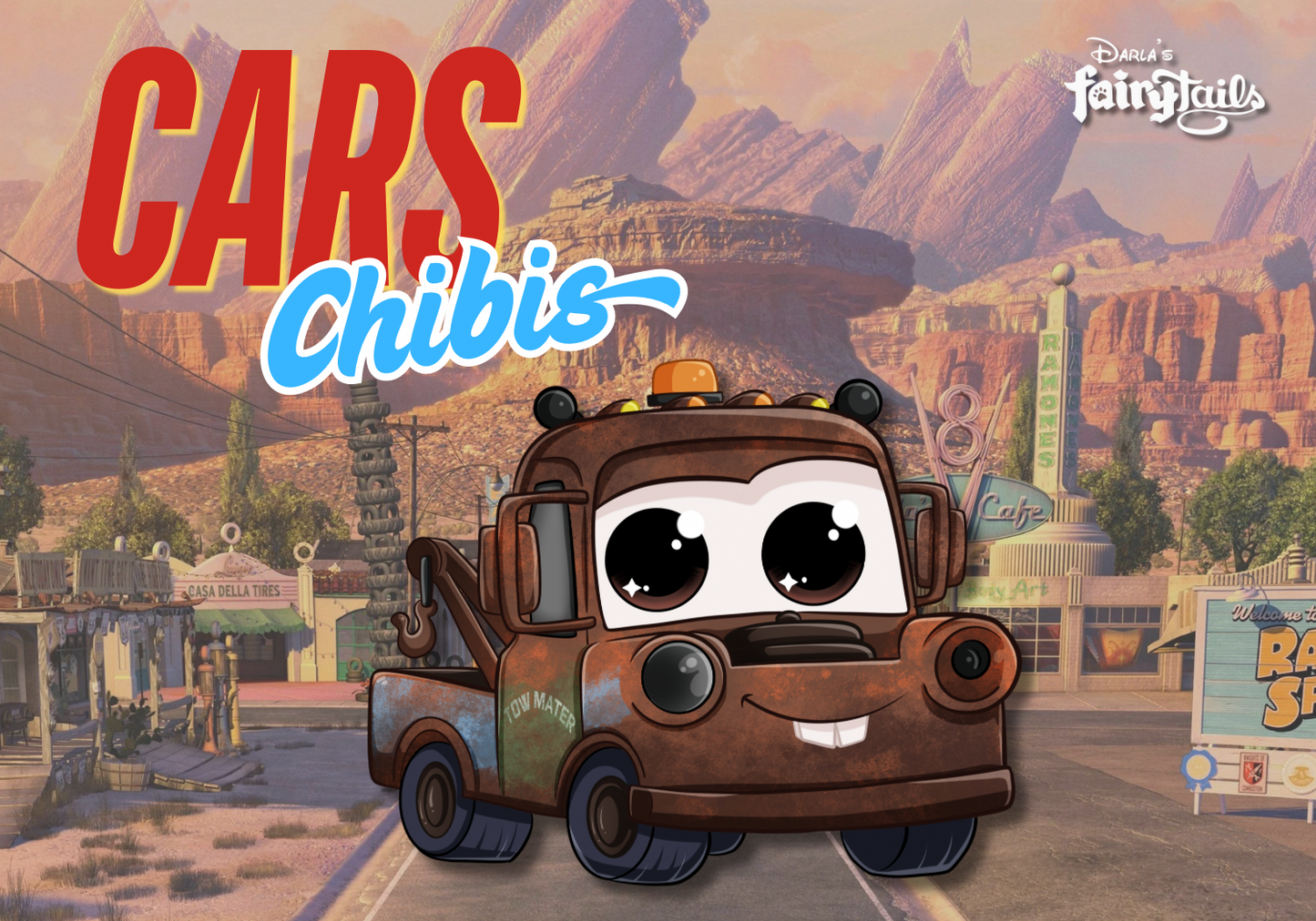PRESALE - Cars Chibi Series 1 Fantasy Pins