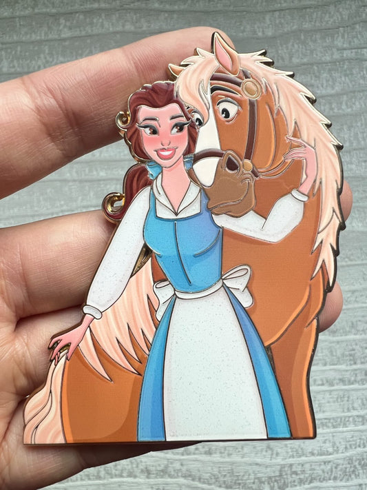 Love Tails Belle & Felipe Fantasy Pin