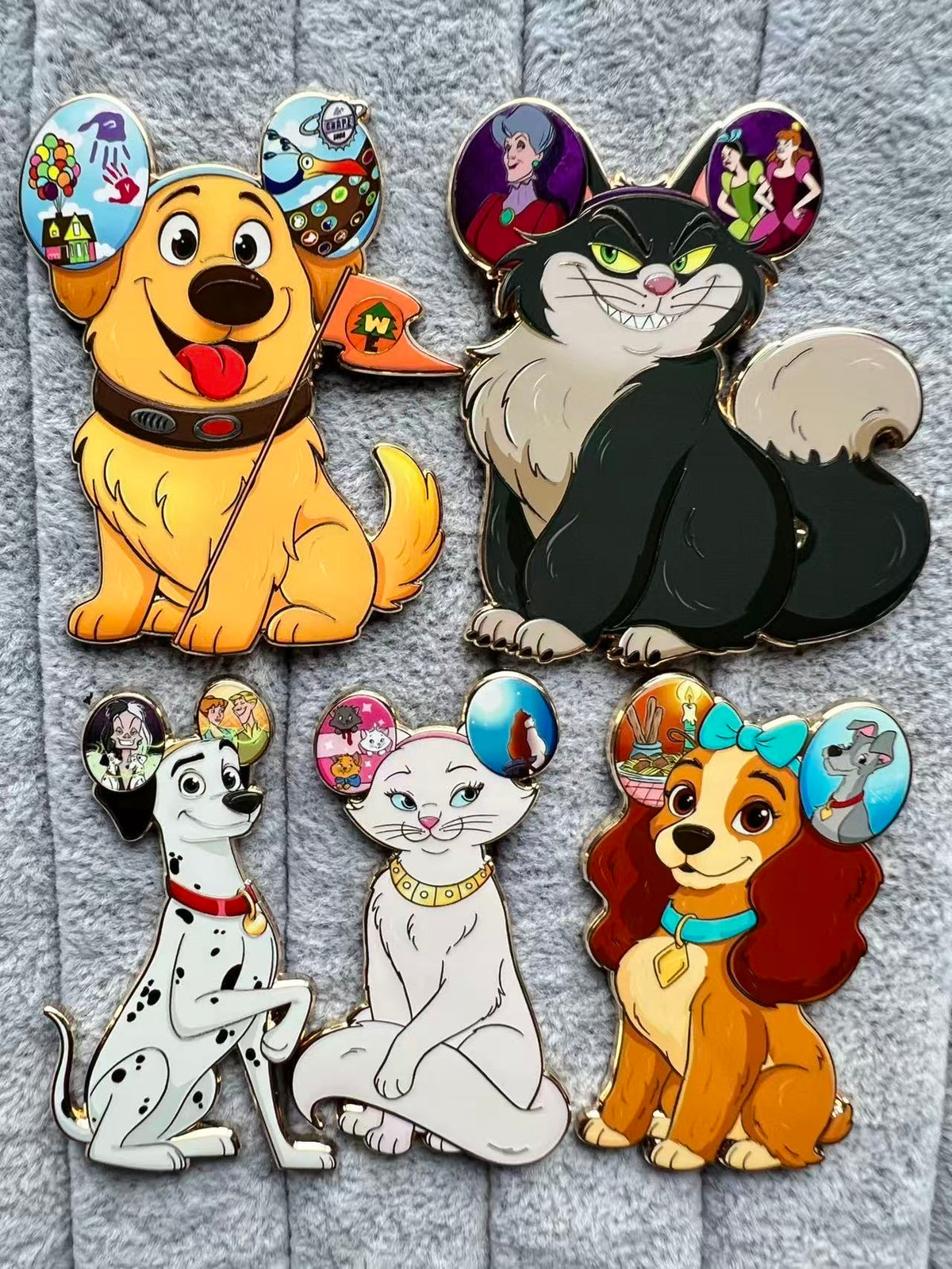 "We're All Ears" Dug Fantasy Pin