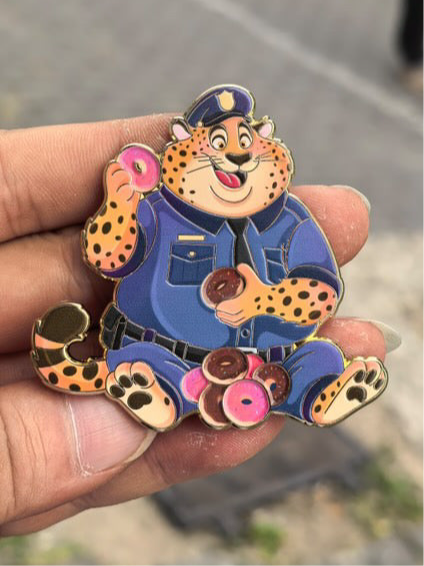 Tails & Treats Zootopia Clawhauser Fantasy Pin