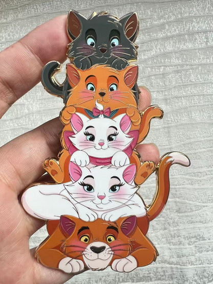 “Totem Tails” Aristocats Fantasy Pin