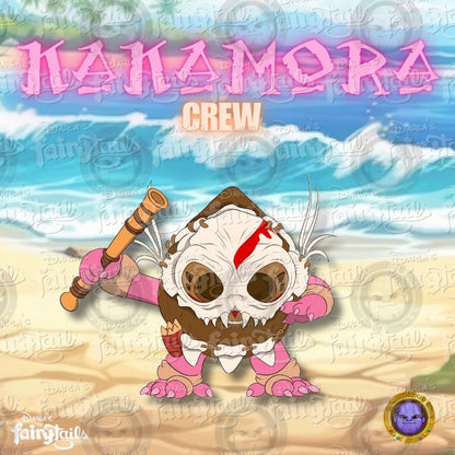 PRESALE - Kakamora Crew Set of 4 LE30 Disney Moana Fantasy Pin
