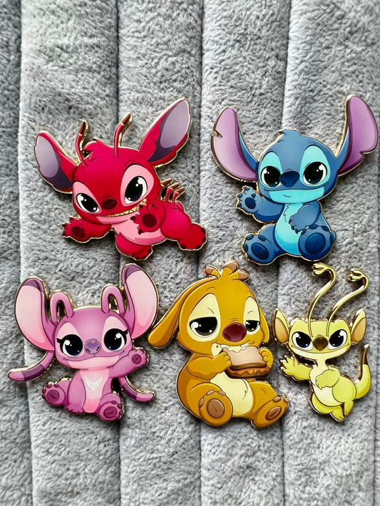 Jumba's Experiments Chibi Series 1 Fantasy Pins