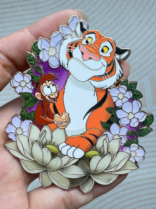“Blooming Friendship" Raja & Abu Fantasy Pin