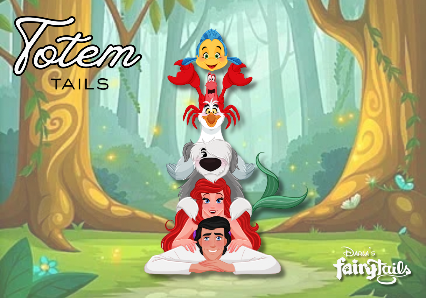 PRESALE - “Totem Tails” The Little Mermaid Fantasy Pin