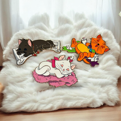 Aristocats Sleepy Babes Disney Fantasy Pin
