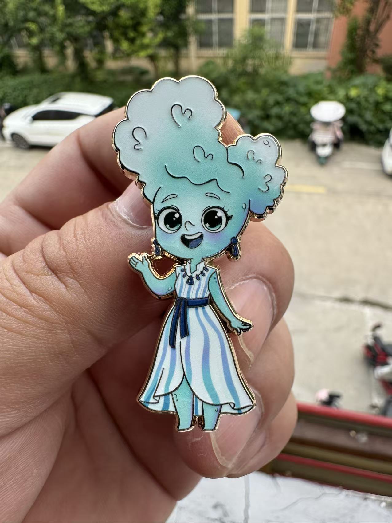 Elemental Chibi Fantasy Pins