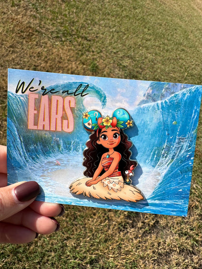 "We're All Ears" Moana Fantasy Pin