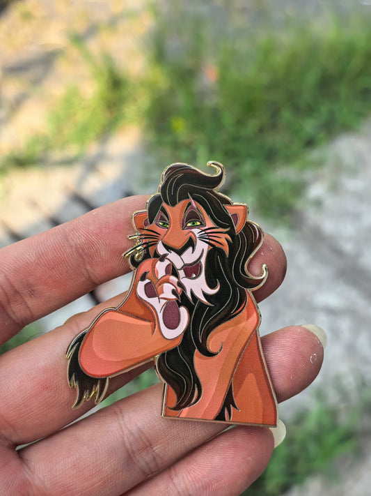 Wild Expressions Scar Lion King Fantasy Pin