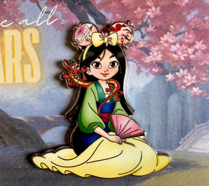 "We're All Ears" Mulan Fantasy Pin