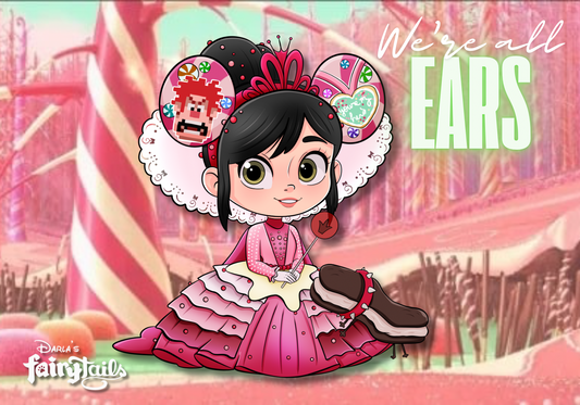 PRESALE - "We're All Ears" Vanelope Fantasy Pin